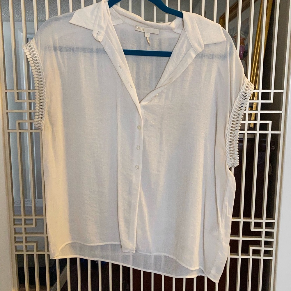 White Maje blouse